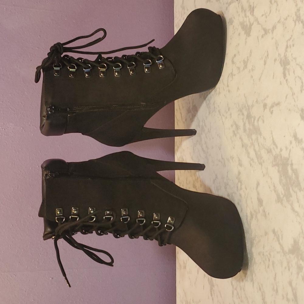 Lace Up Heels